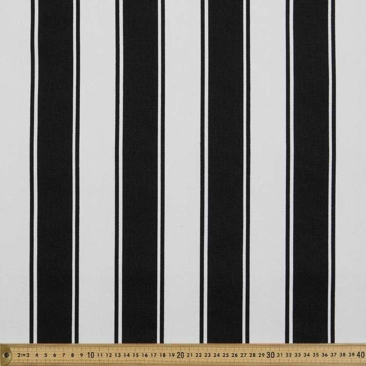 Stripe Cotton Canvas