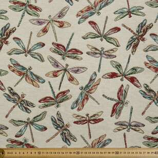 Dragonfly Tapestry Ecru 140 cm