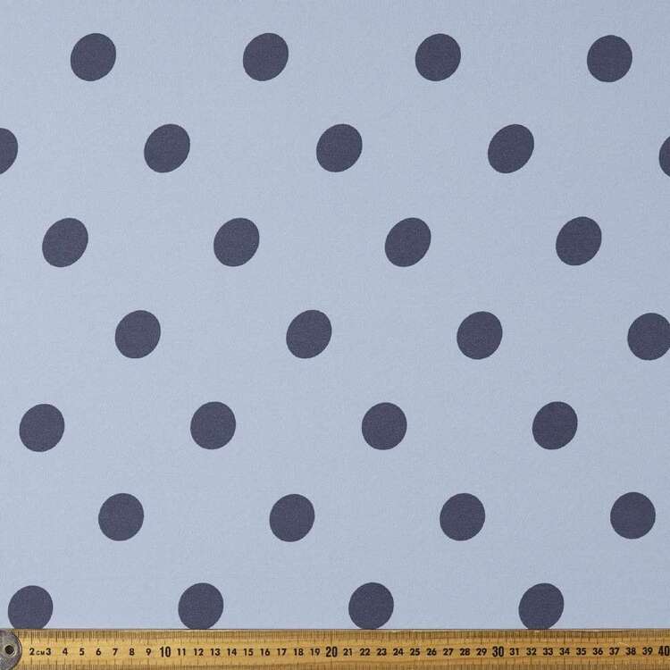 Spots Printed 145 cm French Crepe Fabric