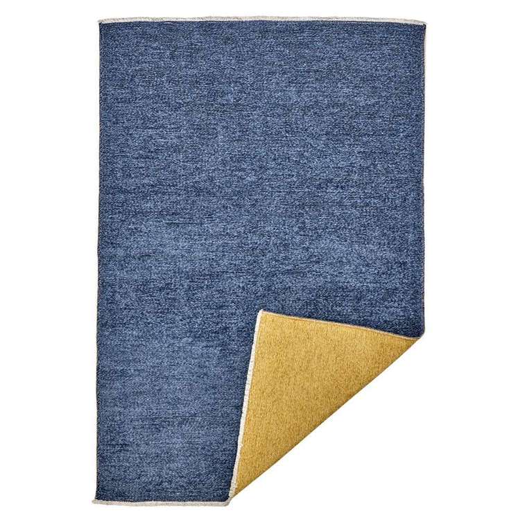 KOO Home Dual Reversible 120 x 180 cm Floor Rug Navy