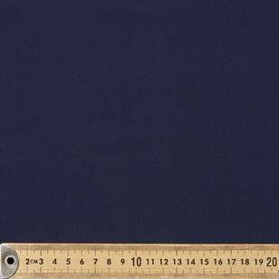 Plain Fine Stretch 148 cm Suiting Fabric Navy 148 cm