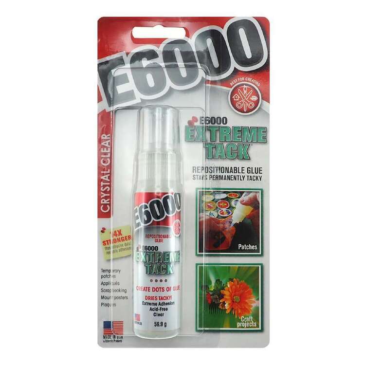E6000 Extreme Tack Clear Glue