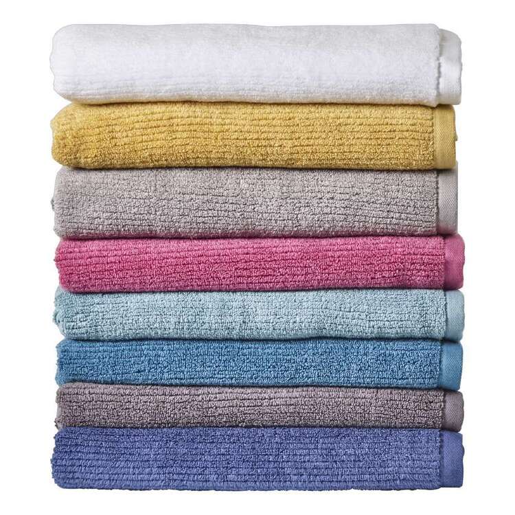 Brampton House Zero Twist Ribbed Towel Collection