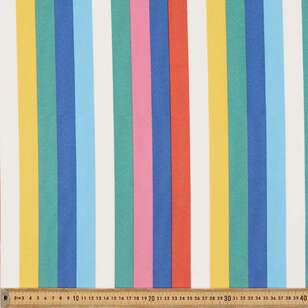 Remini Stripe Weatherproof Canvas Multicoloured 150 cm