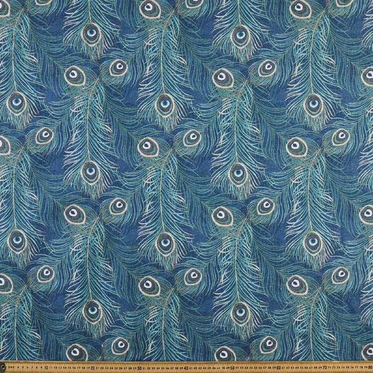 Peacock Classic Cotton Linen