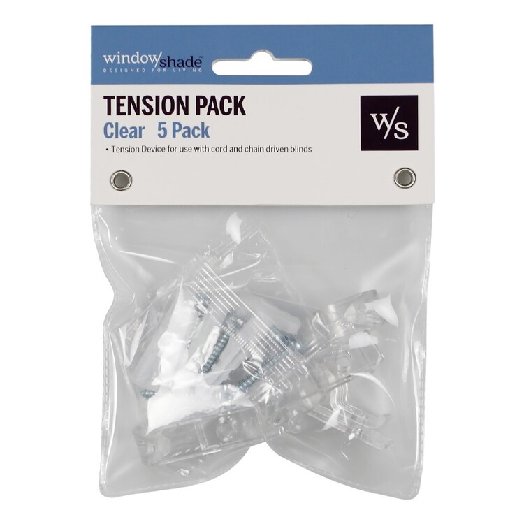 Windowshade 5 Pack Clear Cord Tensioners