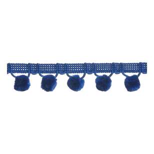 Simplicity Ball Fringe By The Spool Cobalt 28.6 mm