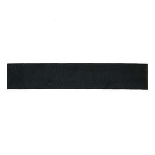 Simplicity Faux Leather Bias Band Black 25.4 mm
