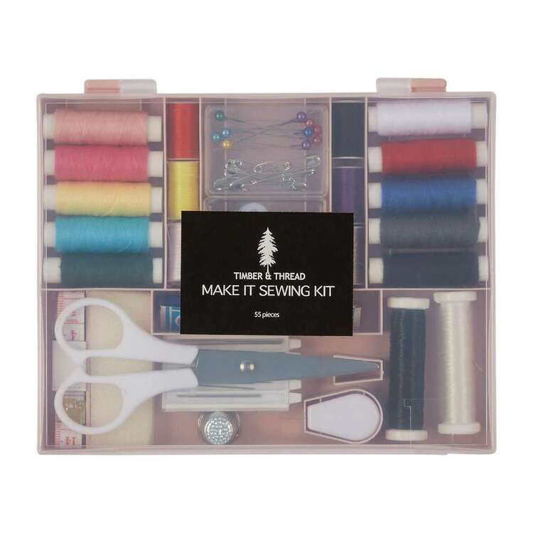 Timber & Thread Make It Sewing Kit Pink