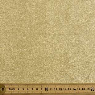 Party Play Medium Polyester Lurex Lame Fabric Gold 110 cm