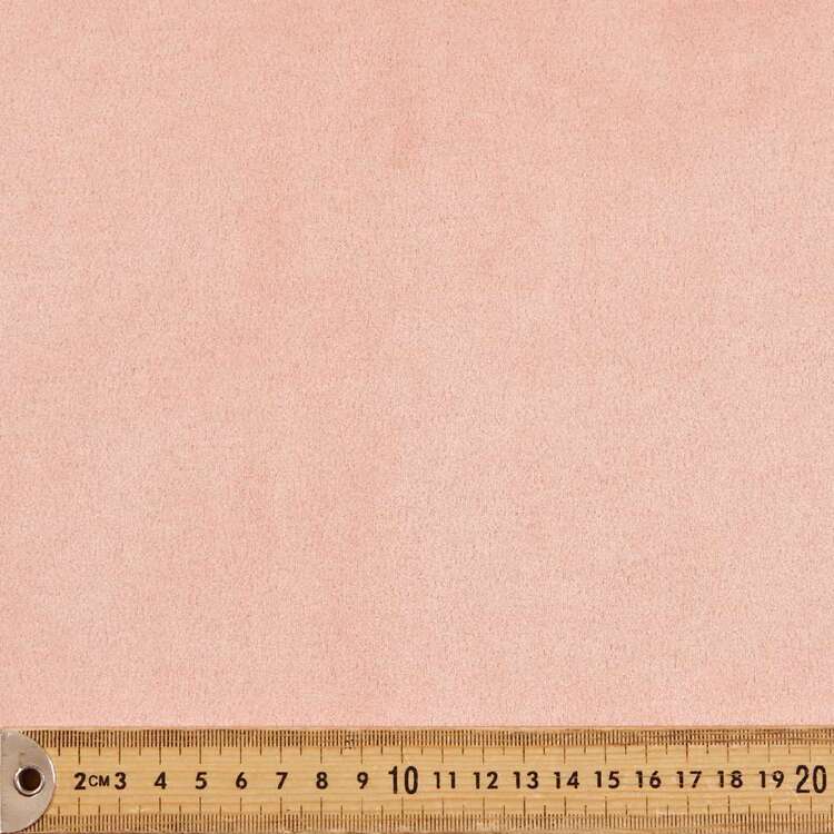 Plain 148 cm Suede Scuba Knit Fabric Dusty Pink 148 cm