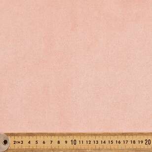 Plain 148 cm Suede Scuba Knit Fabric Dusty Pink 148 cm