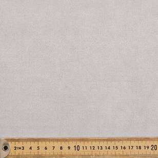 Plain 148 cm Suede Scuba Knit Fabric Grey 148 cm