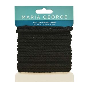 Maria George Cotton Piping Cord Black