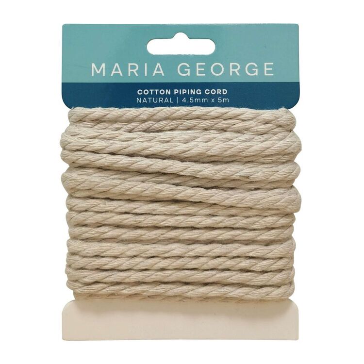 Maria George Cotton Piping Cord Natural