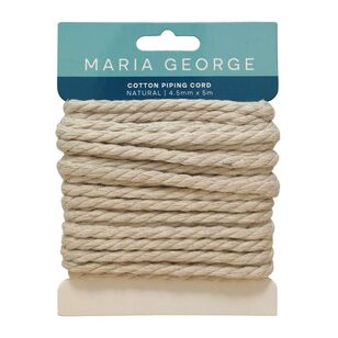 Maria George Cotton Piping Cord Natural