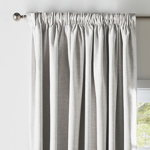 Gummerson Sienna Blockout Multi Header Curtains Linen