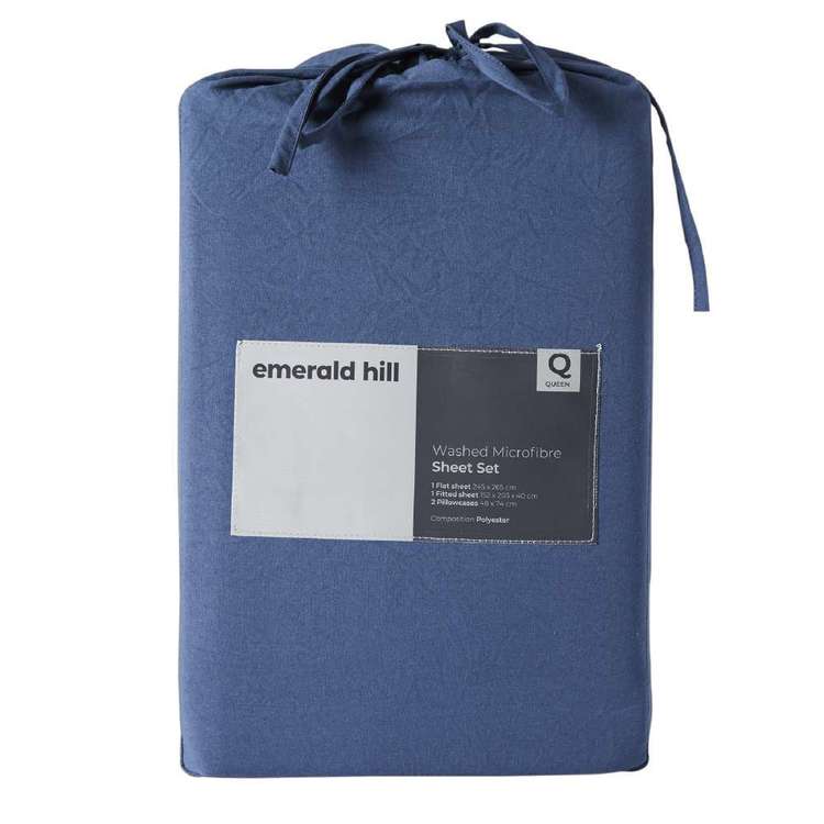 Emerald Hill Microfibre Soft Touch Sheet Set
