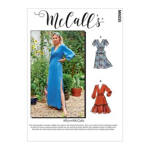 McCall's Pattern M8035 #BrynnMcCalls - Misses' Dresses