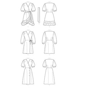 McCall's Pattern M8036 #SashaMcCalls - Misses' Dresses & Sash