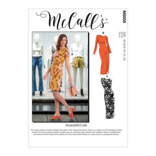 McCall's Pattern M8058 #IsabelMcCalls - Misses' Knit Pullover Dresses