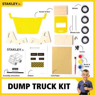 Stanley Timber Dump Truck Kit Multicoloured Medium