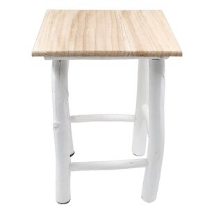 Ombre Home Natures Nirvana Spring Fields Stool Natural 30 x 40 cm