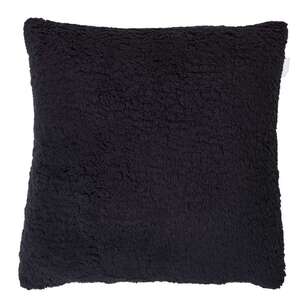 Eddy Super Soft Cushion Black 50 x 50 cm