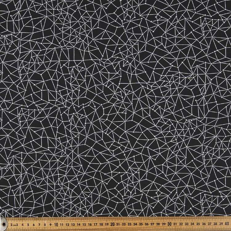 Monotones Constellations Cotton Fabric