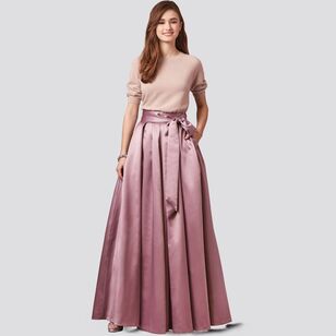 Simplicity Pattern S8743 Misses' Pleated Skirts