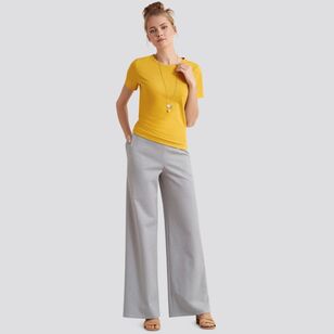 Simplicity Pattern S8378 Misses' Knit Pants with Two Leg Widths and Options for Design Hacking XX Small - XX Large