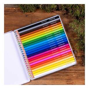 Staedtler Coloured Pencil Tin Multicoloured 24 Pack