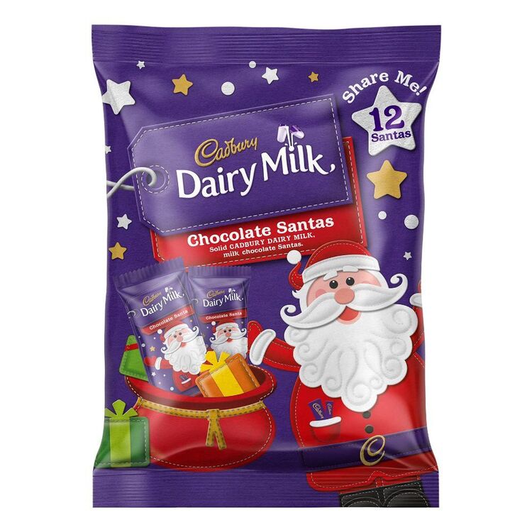 Cadbury Chocolate Santa's 12 Pack