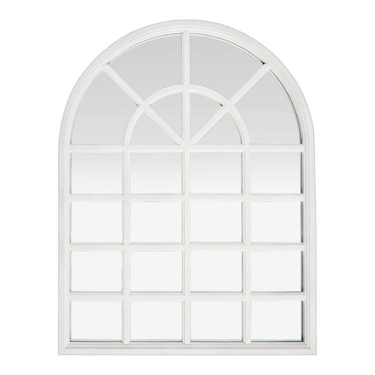 Cooper & Co Jumbo Arch Mirror White 67 x 86 cm