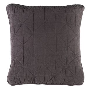 KOO Loft Linen European Pillowcase Charcoal European
