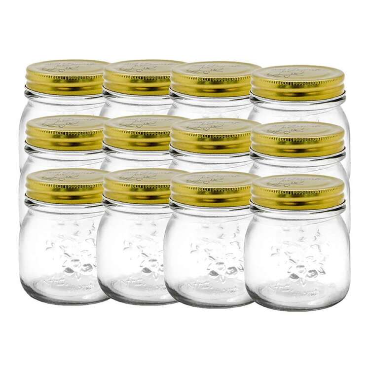 Lemon & Lime Roma Glass Conserve Jars 12 Pack