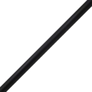 Caprice Premium 28 mm Conduit Rod Matte Black 250 cm