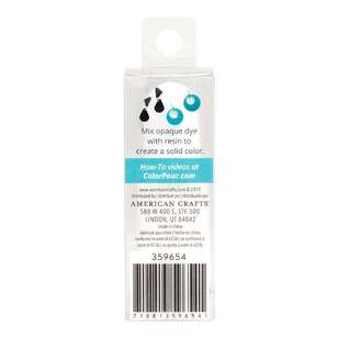 American Crafts Colour Pour Resin Opaque Dye White 10 mL