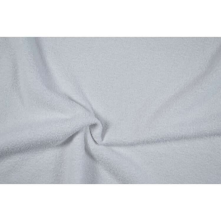Plain 152 cm Cotton Blend Towelling Fabric