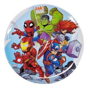 Avengers Melamine Plate Blue