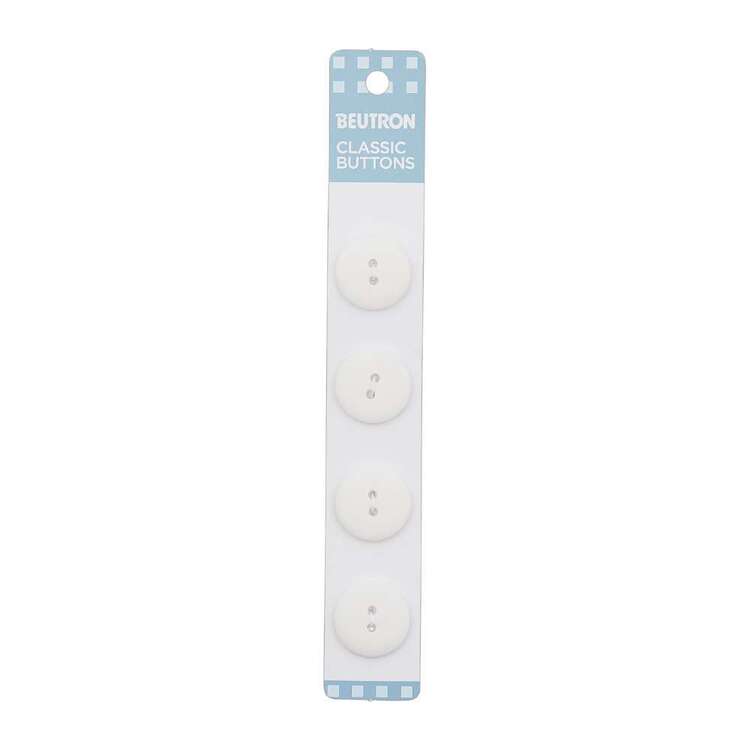 Beutron Classic 2 Hole Button 4 Pack