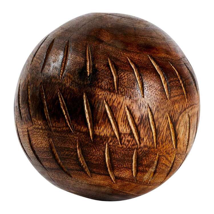 Living Space Decorative Wood Ball