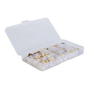Crafters Choice Boxed Cowrie & Conch Natural, Gold & Silver