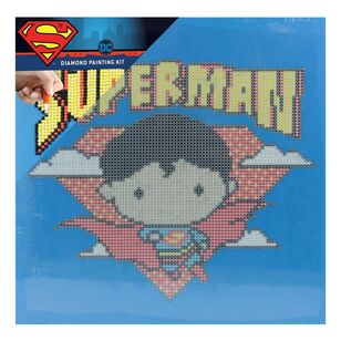Diamond Dotz Dotzbox Superman Kit Multicoloured 28 x 28 x 2.5 cm