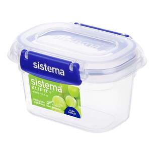 Sistema Klip It Plus 400 mL Rectangle Container Clear