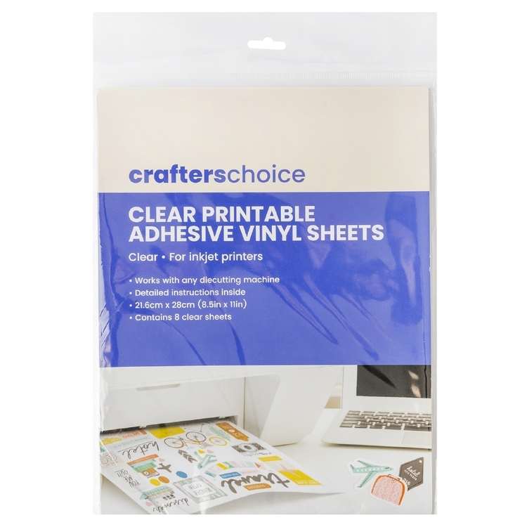 Crafters Choice Vinyl Sticker Sheets