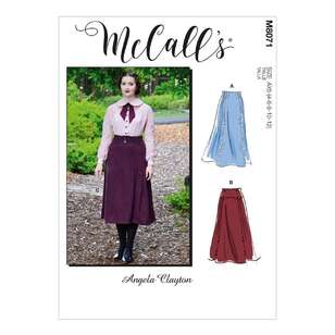 McCall's Pattern 8071 Misses' Historical Skirt