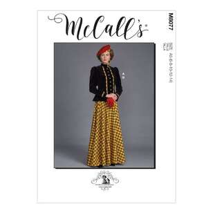 McCall's Pattern 8077 Misses' Historical Jacket & Skirt