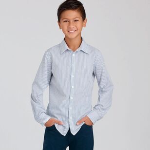 Simplicity Pattern 9056 Children's & Teen Boys' Shirts