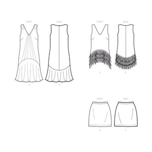 Simplicity Sewing Pattern S9088 Misses' Costumes White